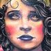 Tattoos - Color Vintage Fortune Teller Tattoo - 73912